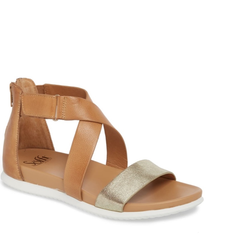 Sofft Fiora Sandals w/box, Light sand color